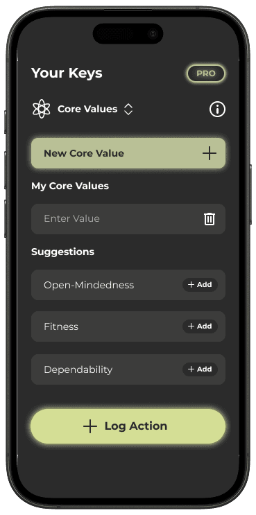 Keystone App Mockup